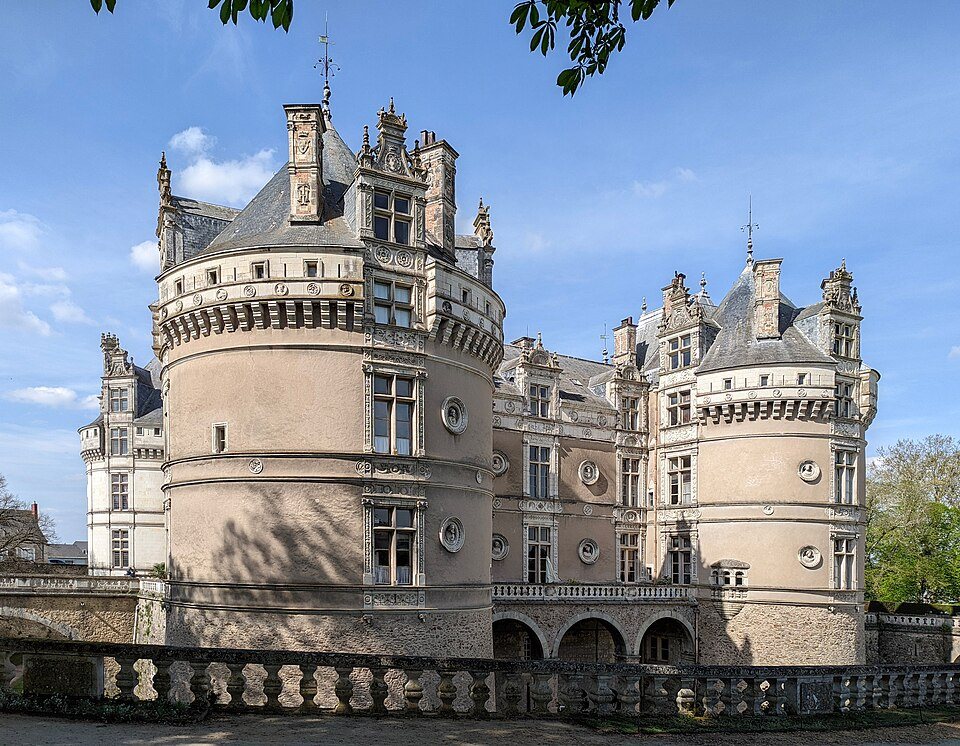 Le château du Lude et ses tours rondes