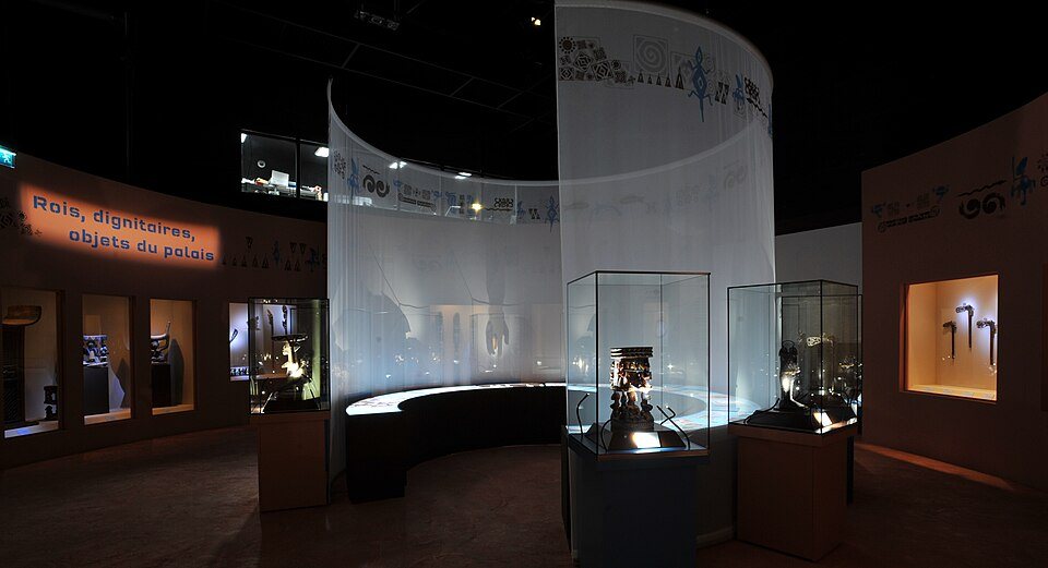 Una sala de exposición del Historial de la Vendée