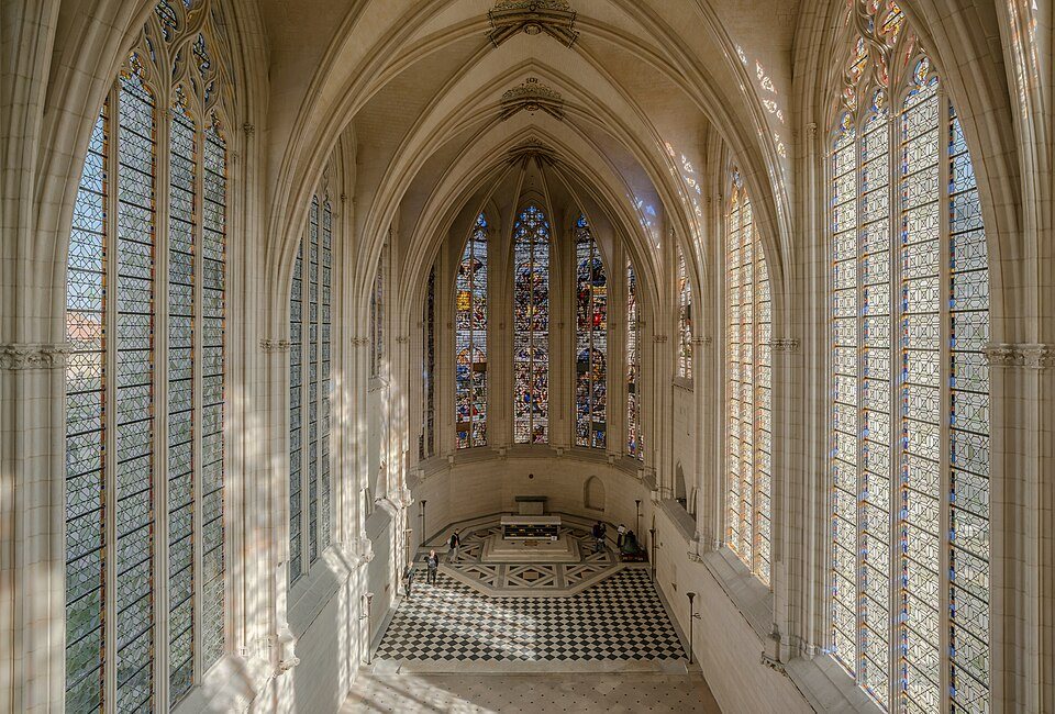 Le vetrate della cappella alta della Sainte-Chapelle