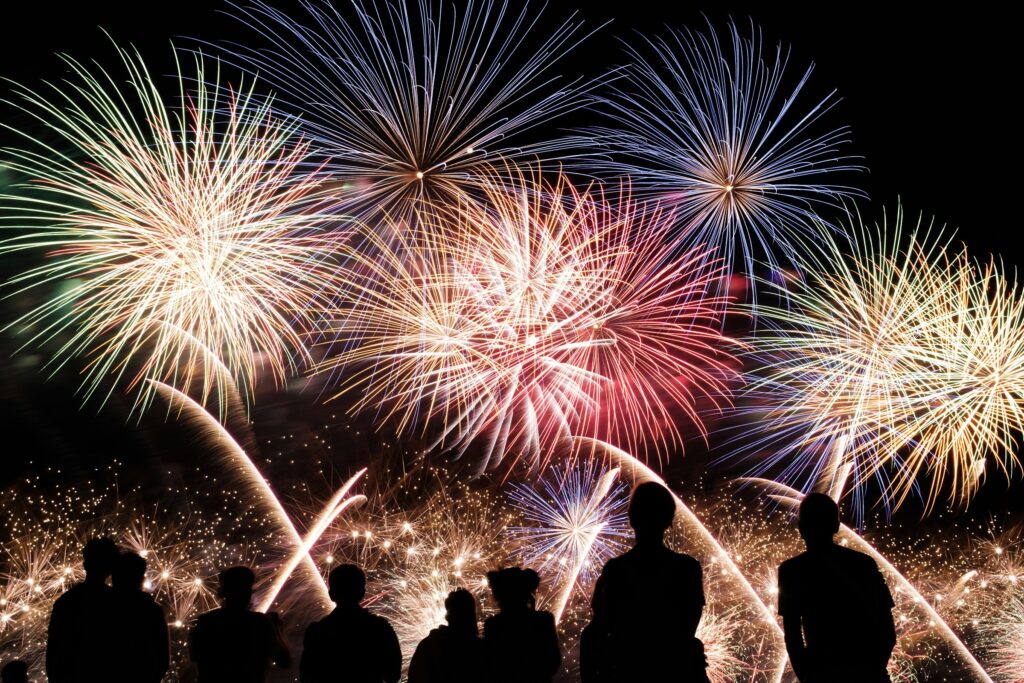 Feu d’artifice du Nouvel An