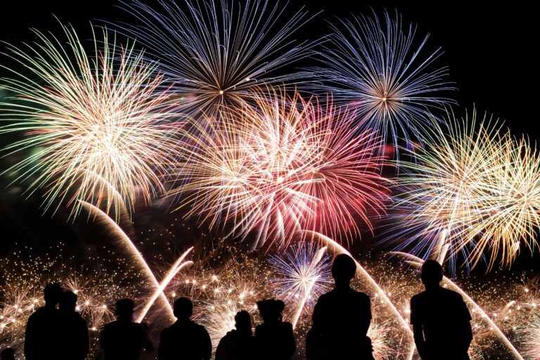 Feu d’artifice du Nouvel An